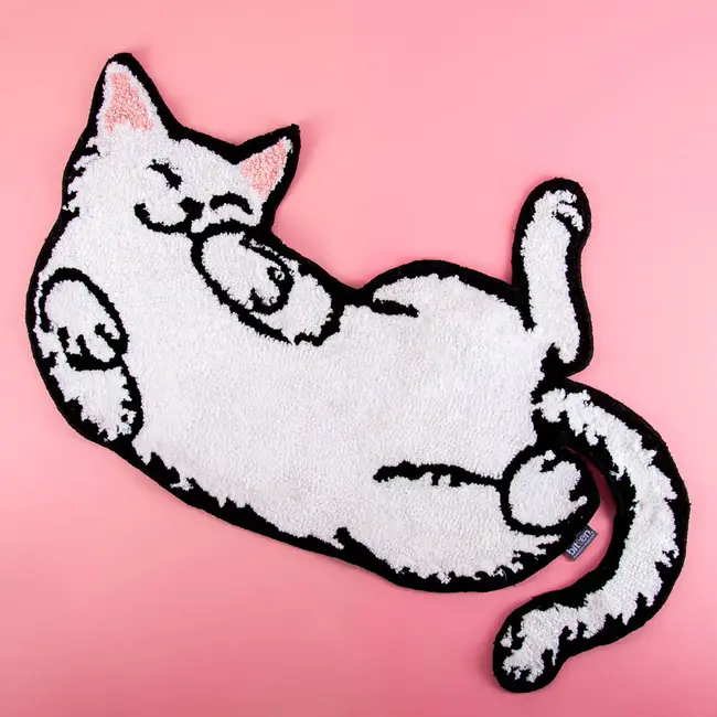 Bitten - Badmat Knuffelkat