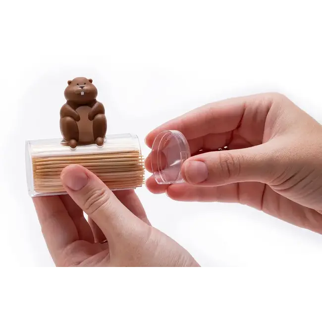 Peleg Design - Porte-cure-dents Woody le Castor