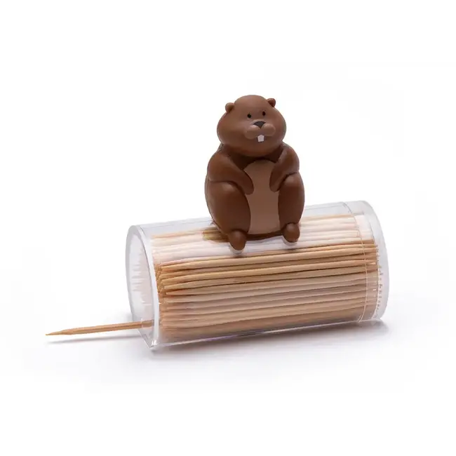 Peleg Design - Porte-cure-dents Woody le Castor