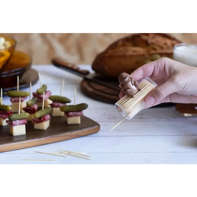 Peleg Design - Porte-cure-dents Woody le Castor