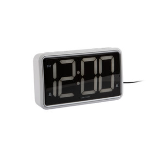 Karlsson Alarm ClockNew Retro - white