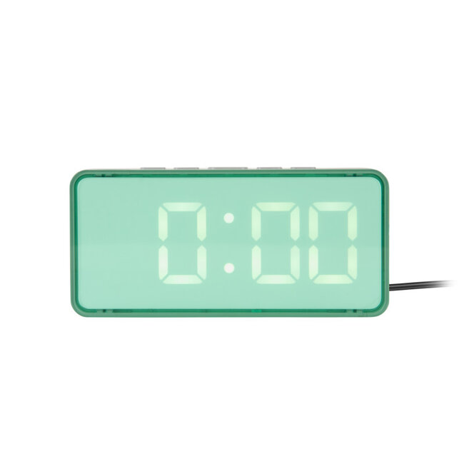 Karlsson Alarm Clock Audaz - green