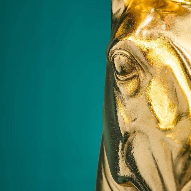 Werner Voß Werns - Tafellamp Paard - goud - premium aluminium