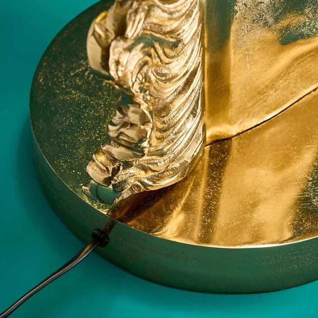 Werner Voß Werns - Lampe de Table Cheval - doré - aluminium premium