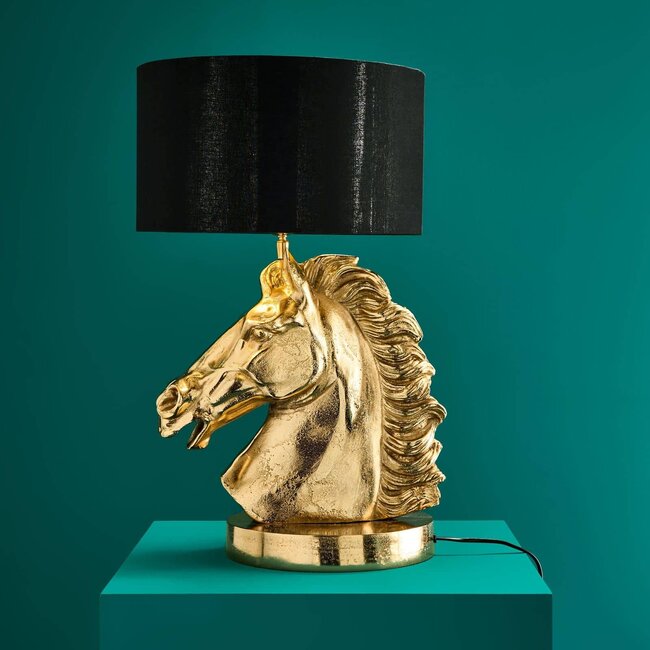 Werner Voß Werns - Horse Table lamp - gold - premium aluminum