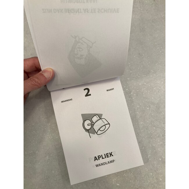 Ghent Dialect Tear-off Calendar 2026