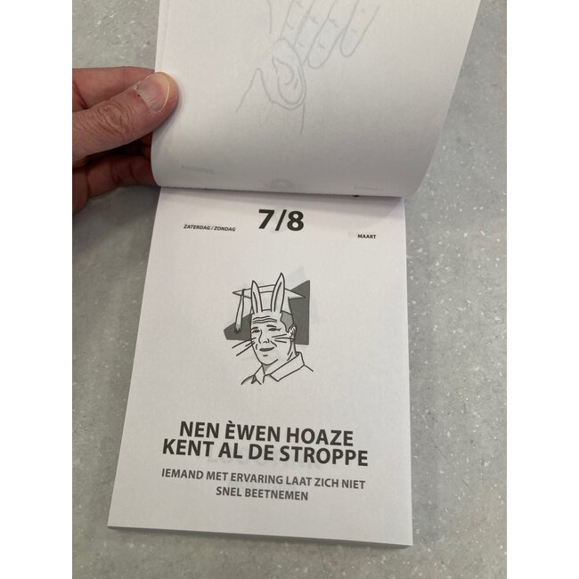 Ghent Dialect Tear-off Calendar 2026