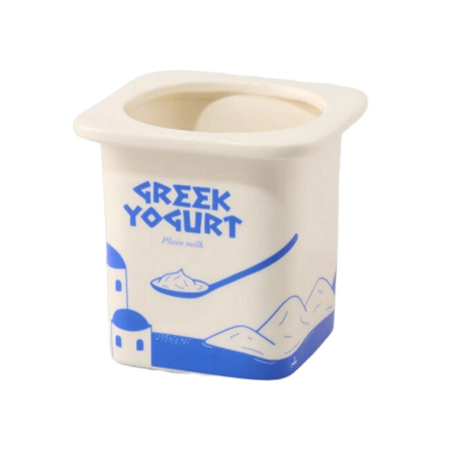 Fluid Market - Flower Pot - Vase Jar of Greek Yoghurt