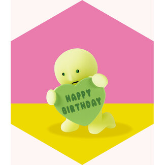 SMISKI Smiski Glow in The Dark - Birthday Series