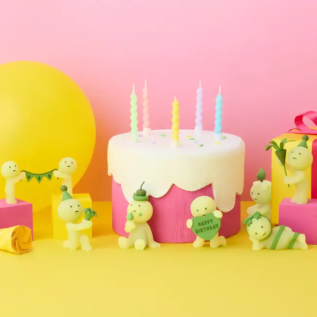 Smiski Glow in The Dark - Série Anniversaire