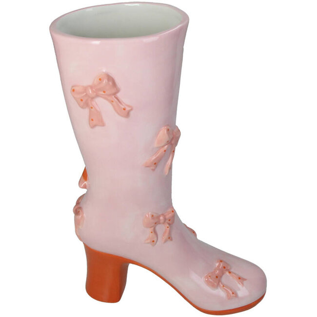 Kersten - Vase Stiefel mit Schleife
