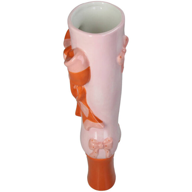 Kersten - Vase Stiefel mit Schleife