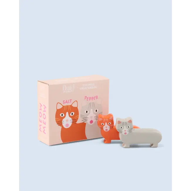 Fluid Market  - Salz- und Pfefferstreuer Katze