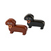 Fluid Market Salt and Pepper Shaker Dachshund Dogs