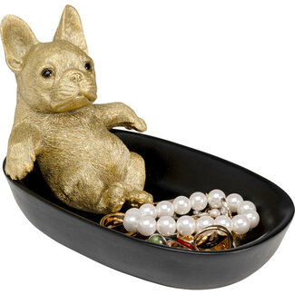 Kare Design Deco Schaaltje Badende Bulldog Hond