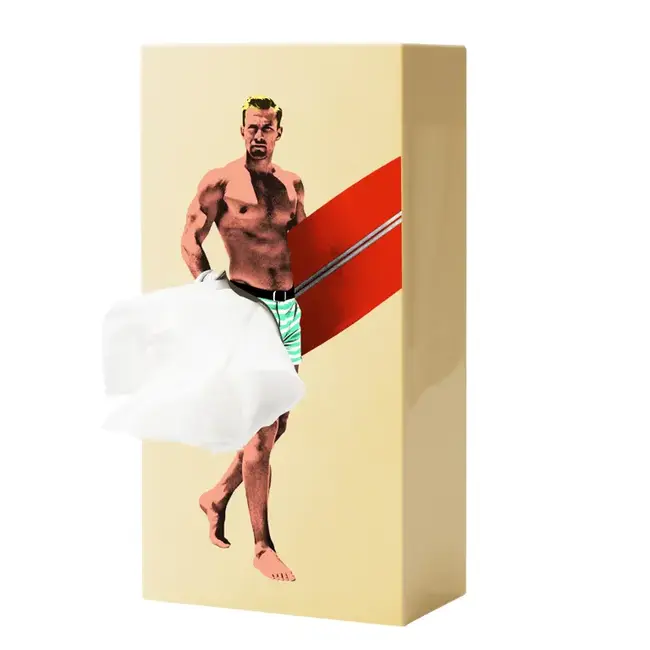 Spextrum - Tissuehouder Tissue Up Boy - beige