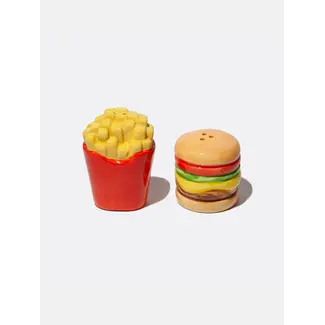 DOIY Salière et Poivrière Frites & Hamburger