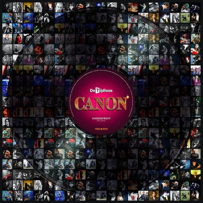 Photobook De Tijdloze Canon 1955 -> 2025 - Goedefroit Music