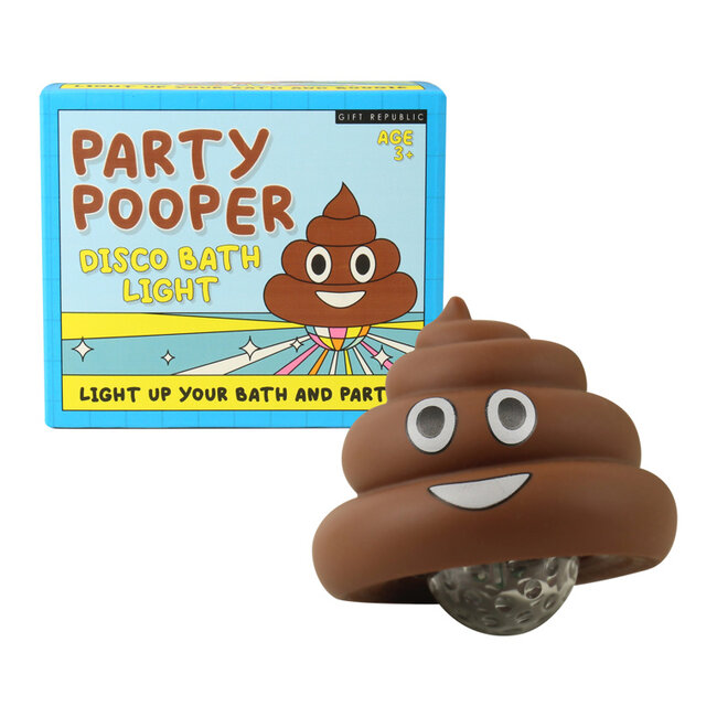 Gift Republic Badelampe Party Pooper