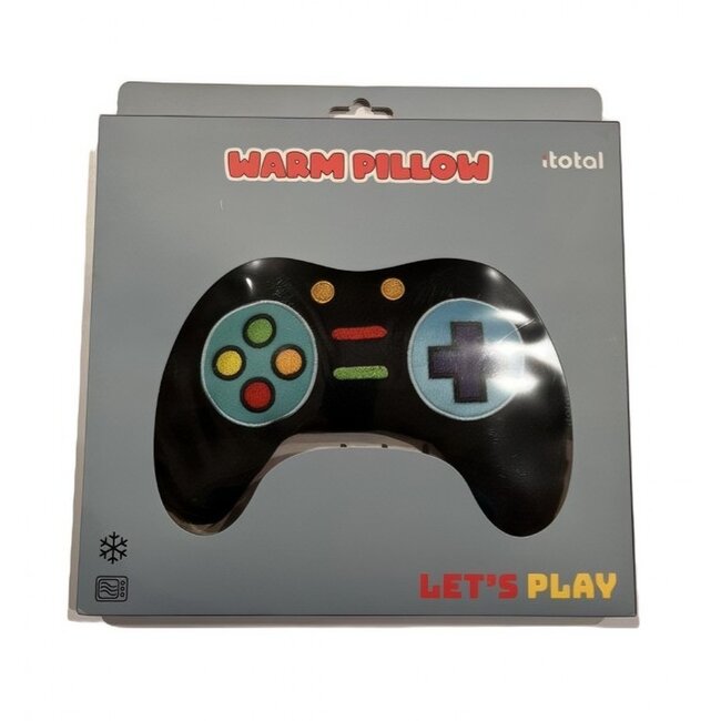 i-total - Coussin Chauffant Gamer Let's Play