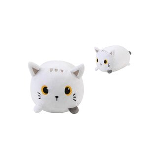 i-total Mini Fluffy Kussen Witte Kat