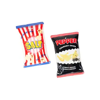 Bitten Salt and Pepper Shaker Snack Bags