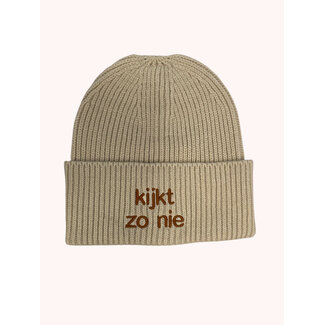 Beanie Kijkt Zo Nie - ecru