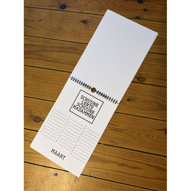 Urban Merch - Calendrier d'anniversaire en dialecte gantois