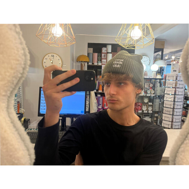 Urban Merch - Beanie Cool Dads Club - Knit Hat - khaki