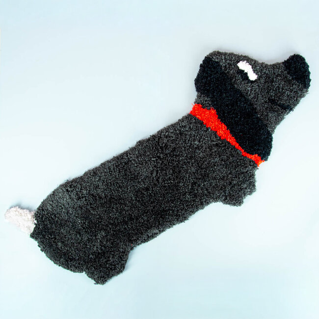 Bitten - Teppich Fluffy Dackel Hund - hochpolig