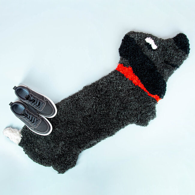 Bitten - Teppich Fluffy Dackel Hund - hochpolig