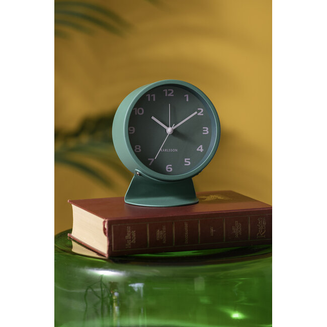 Karlsson - Réveil Cool Retro - vert
