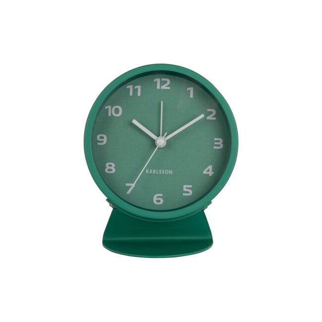 Karlsson - Wekker Cool Retro - groen