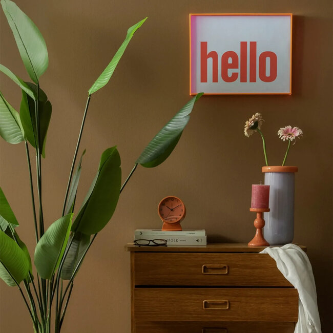 Karlsson - Réveil Cool Retro - orange