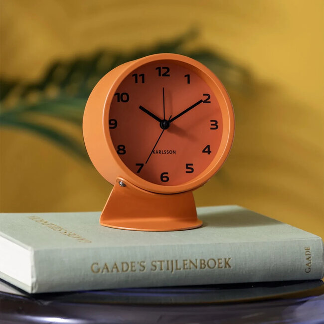 Karlsson - Réveil Cool Retro - orange