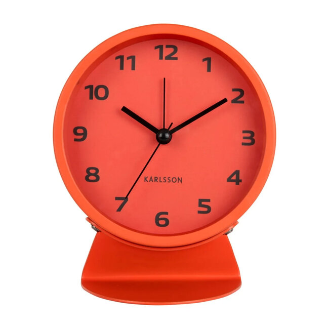 Karlsson - Alarm Clock Cool Retro - orange