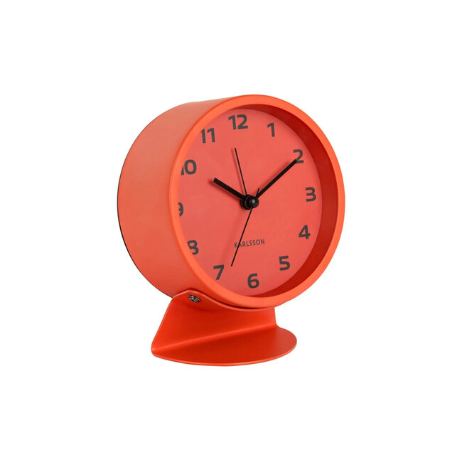 Karlsson Alarm Clock Cool Retro - orange
