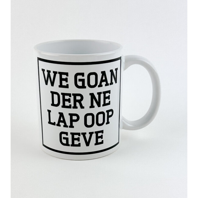 Urban Merch Beker We Goan Der Ne Lap Oop Geve