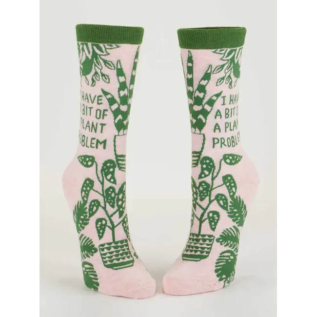 Blue Q - Chaussettes I Have A Bit Of A Plant Problem - taille 36-41 (femmes)