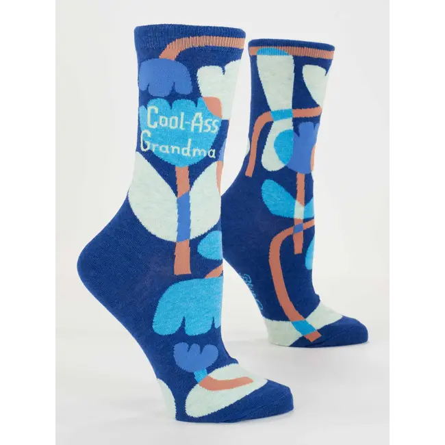 Blue Q - Chaussettes Cool Ass Grandma - taille 36-41 (femmes)