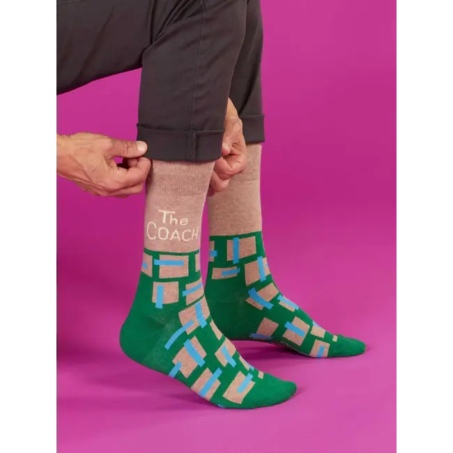 Blue Q - Chaussettes The Coach - taille 40-46 (hommes)