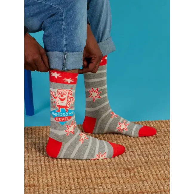 Blue Q - Socks Handsome Devil - size 40-46 (men)