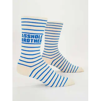 Blue Q Chaussettes Asshole Brother - hommes