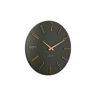 Karlsson Horloge Murale Esmerado - vert luxueux