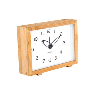 Karlsson Alarm Clock Tipico - white