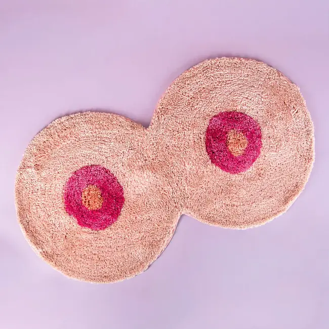 Bitten - Tapis (de Bain) Pink Boob