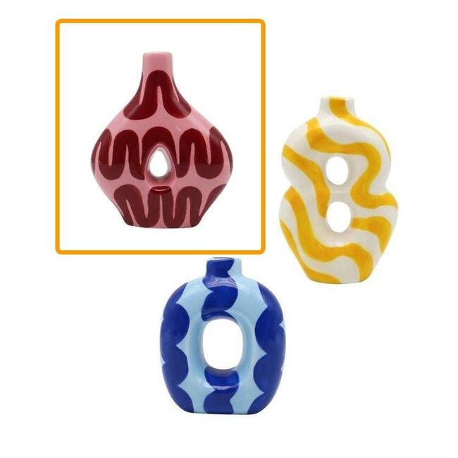 Que Rico - Mini Vase Rouge