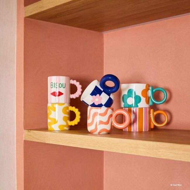 Que Rico - Mug Daniela - Lineas Locas