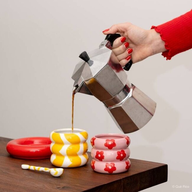 Que Rico - Tasse avec Soucoupe Casimiro - Dancing Daisies