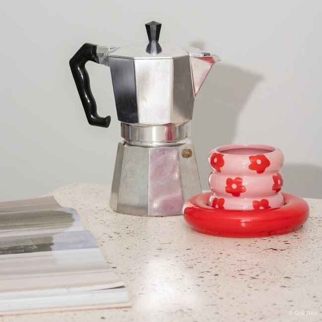 Que Rico - Mug with Saucer Casimiro - Dancing Daisies